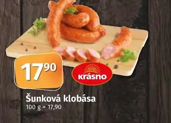 Coop Šunková klobása nabídka