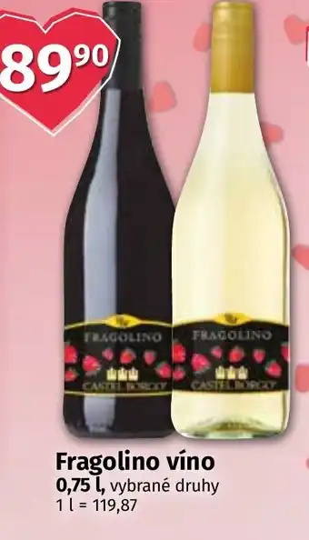 Coop Fragolino víno 0,75L nabídka