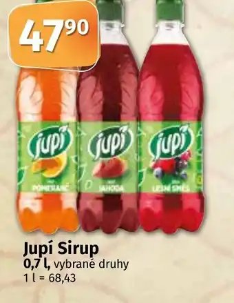 Coop Jupí Sirup 0.7L nabídka