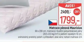 Globus Matrace pěnová Mauricius nabídka