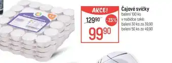 Globus Čajové svíčky nabídka