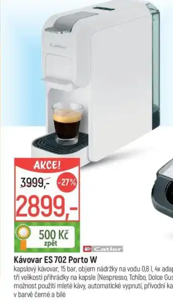 Globus Kávovar ES 702 Porto W nabídka