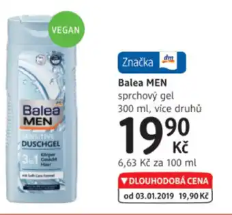 Balea MEN sprchový gel 300 ml, více druhů