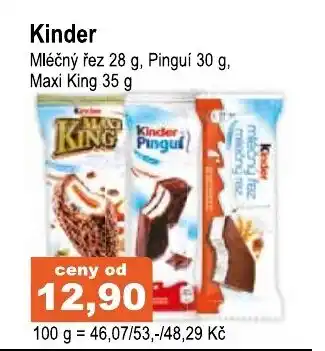 COOP DISKONT Kinder nabídka