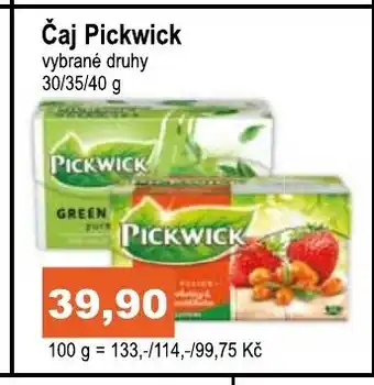 COOP DISKONT Čaj Pickwick nabídka