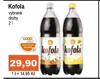 COOP DISKONT Kofola nabídka