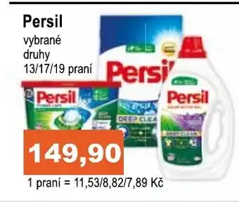 COOP DISKONT Persil nabídka