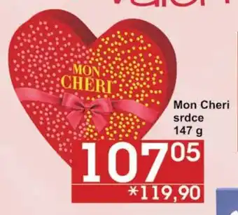 Mon Cheri srdce 147 g