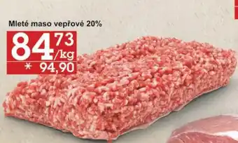 Jip Mleté maso vepřové 20% nabídka