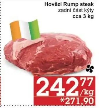 Jip Hovězí Rump steak nabídka