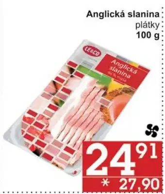 Jip Anglická slanina plátky 100 g nabídka