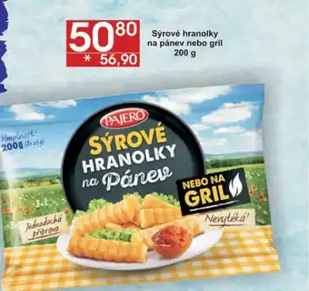 Jip Sýrové hranolky na pánev nebo gril 200 g nabídka