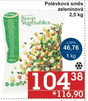 Jip Polévková směs zeleninová 2,5 kg nabídka