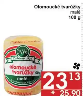 Jip olomoucké tvarůžky malé 100 g nabídka