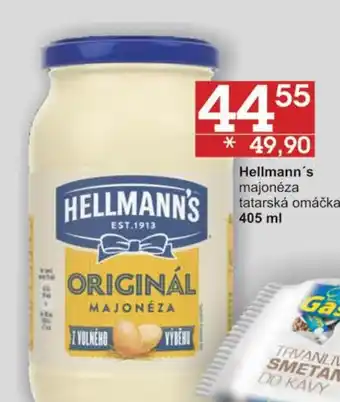 Jip Hellmann's majonéza tatarská omáčka 405 ml nabídka