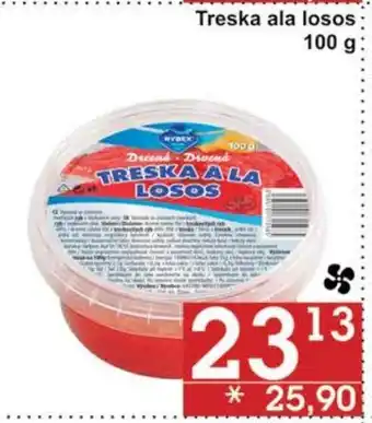 Jip Treska ala losos 100 g nabídka