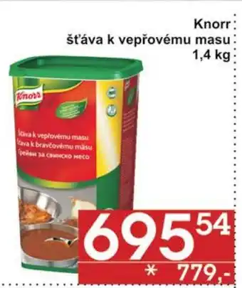 Jip Knorr šťáva k vepřovému masu 1.4 kg nabídka