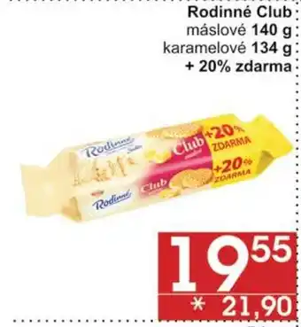 Jip Rodinné Club nabídka