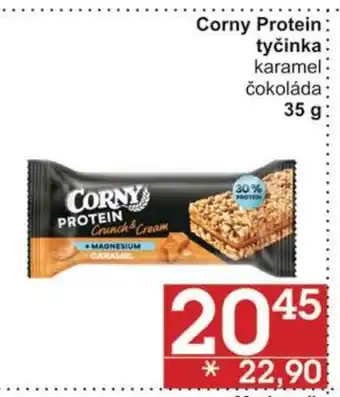 Jip Corny Protein tyčinka nabídka