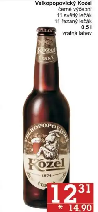 Jip Velkopopovický Kozel 0.5 l. nabídka