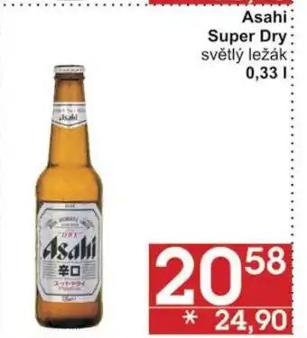 Jip Asahi Super Dry 0.33 l. nabídka