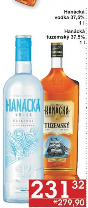 Jip Hanácká vodka 37,5%: 1 l. nabídka