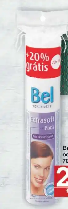 Jip Bel odličovací tampony 70 ks + 20% zdarma nabídka