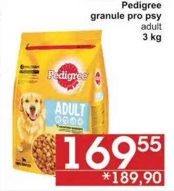 Jip Pedigree granule pro psy adult 3 kg nabídka