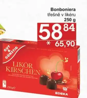 Jip Bonboniera třešně v likéru 250 g nabídka