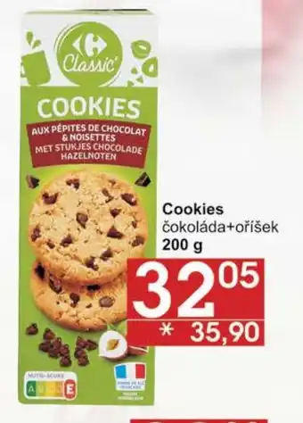 Cookies čokoláda+oříšek 200 g