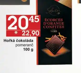 Jip Hořká čokoláda pomeranč 100 g nabídka