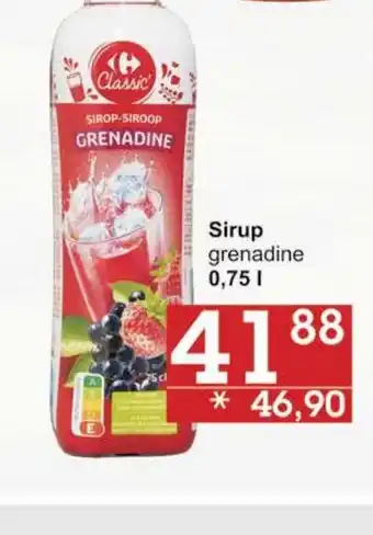 Jip Sirup grenadine 0,75 l. nabídka