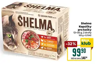 Billa Shelma Kapsičky pro kočky nabídka