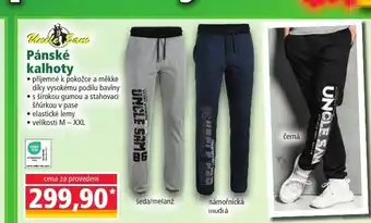 Norma Pánské kalhoty nabídka