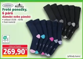 Norma Froté ponožky, 6 párů dámské nebo pánské nabídka