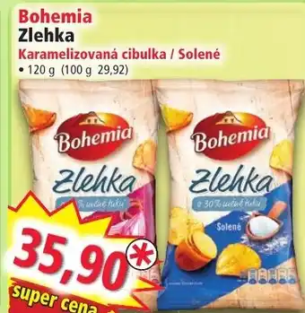Norma Bohemia Zlehka Karamelizovaná cibulka / Solené nabídka