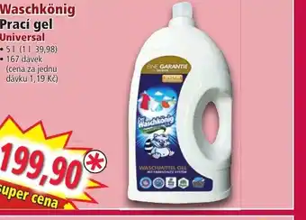 Waschkönig Prací gel Universal