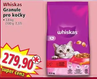 Norma Whiskas Granule pro kočky nabídka