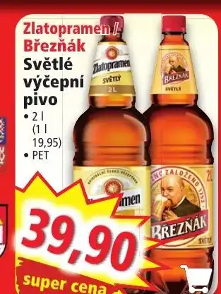 Norma Zlatopramen / Březňák Světlé výčepní pivo nabídka