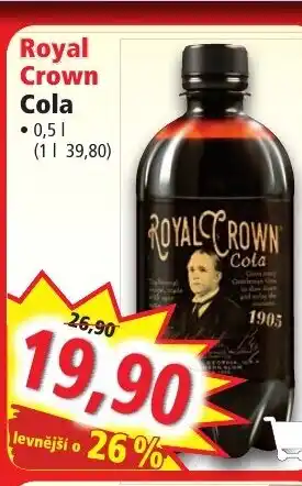 Norma Royal Crown Cola nabídka
