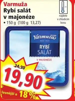 Norma Varmuža Rybí salát v majonéze nabídka