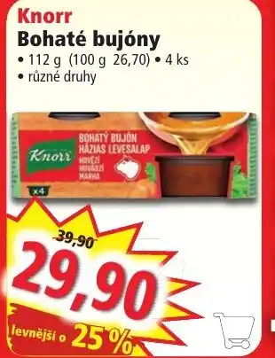 Knorr Bohaté bujóny