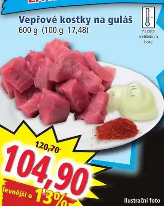 Norma Vepřové kostky na guláš 600 g nabídka