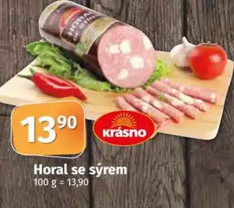Konzum Horal se sýrem nabídka
