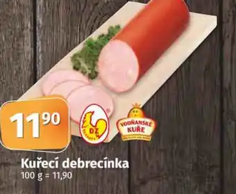 Konzum Kuřecí debrecínka nabídka