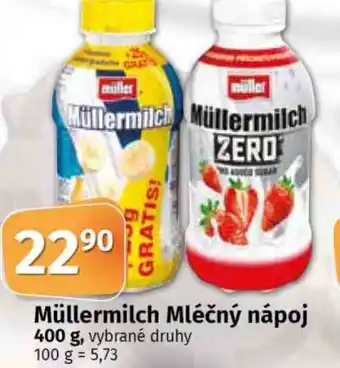Müllermilch Mléčný nápoj 400 g
