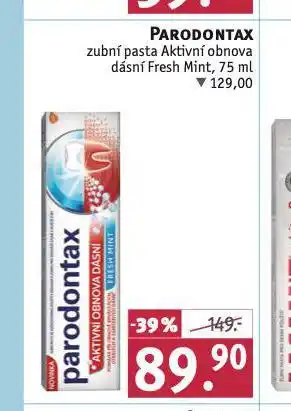 Rossmann Parodontax zubní pasta nabídka