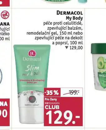 Rossmann Dermacol my body pěče proti celulitidě nabídka