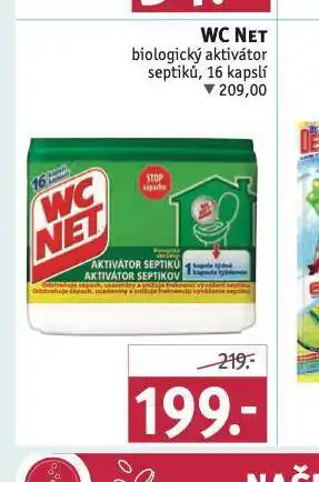 Rossmann Wc net biologický aktivátor septiků nabídka
