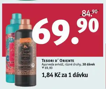 Rossmann Tesori d´oriente aviváž nabídka